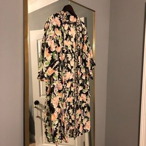 Anthropologie Floret Kimono floral